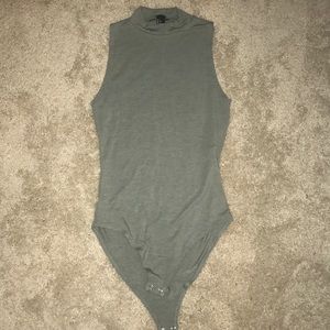 Olive Green Bodysuit